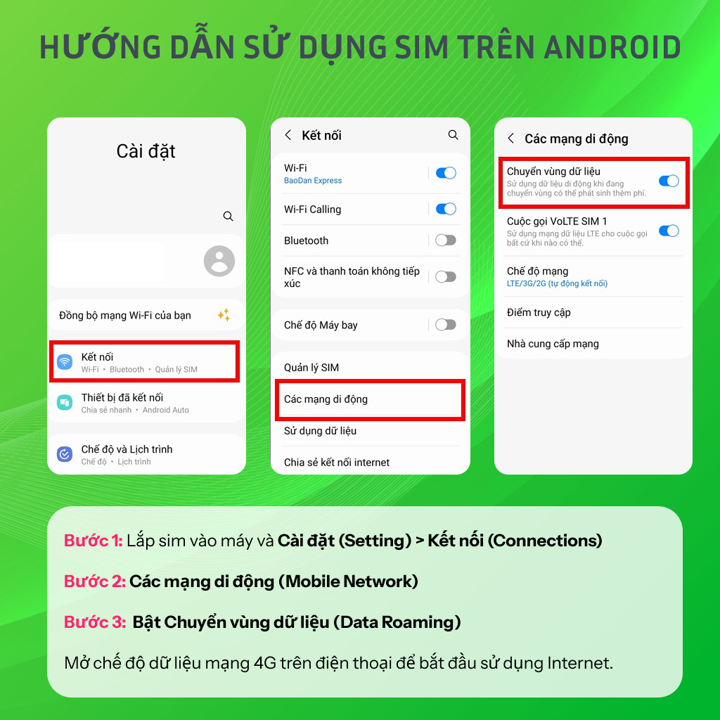 SIM Du Lịch Thailand