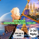 Sim du lịch Singapore, Malaysia, ThaiLand