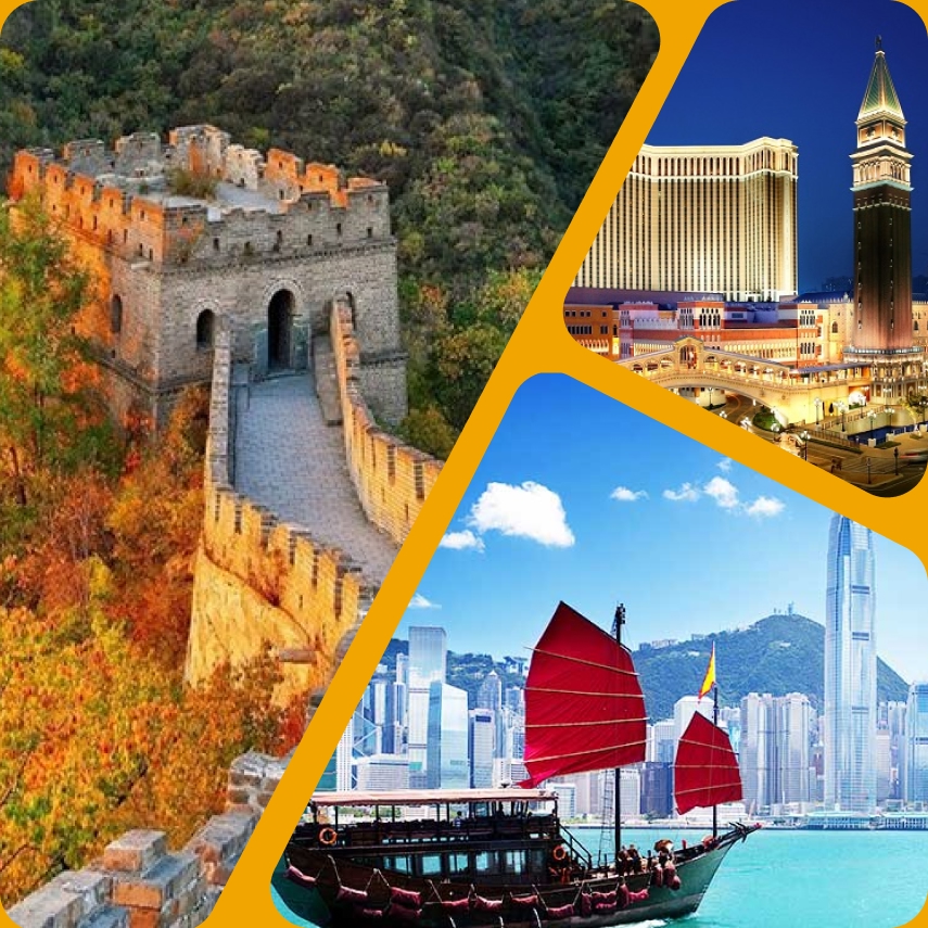 SIM du lịch Trung Quốc, Hong Kong, Macao