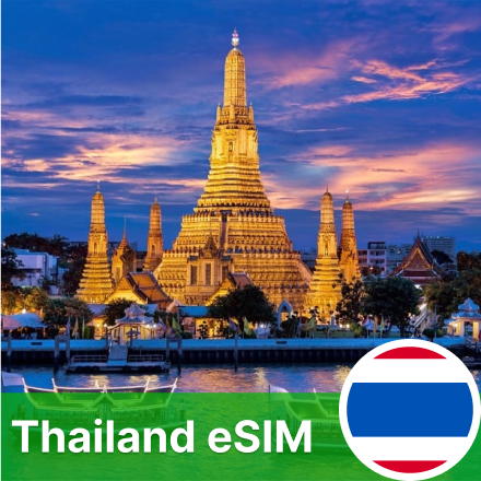eSIM Du lịch Thái Lan DTAC