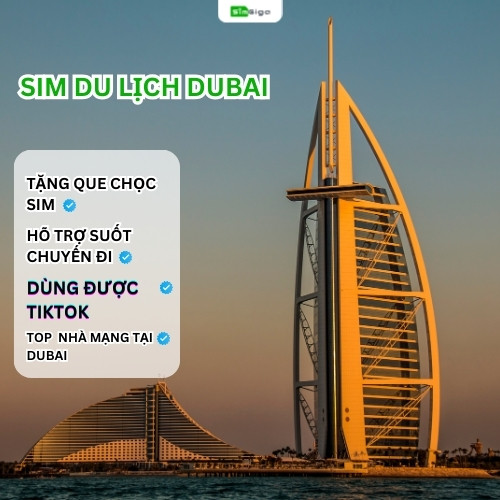 SIM du lịch Dubai